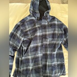 Eddie Bauer Flannel Hoodie